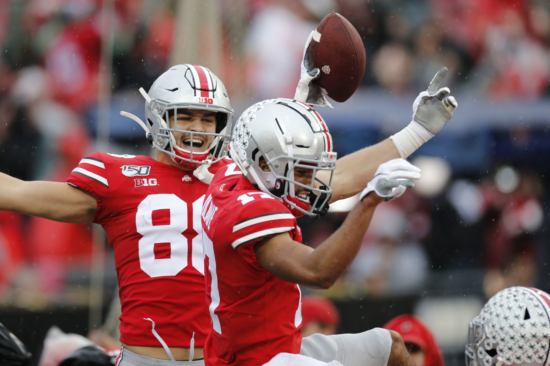 Buckeyes 38, Badgers 7